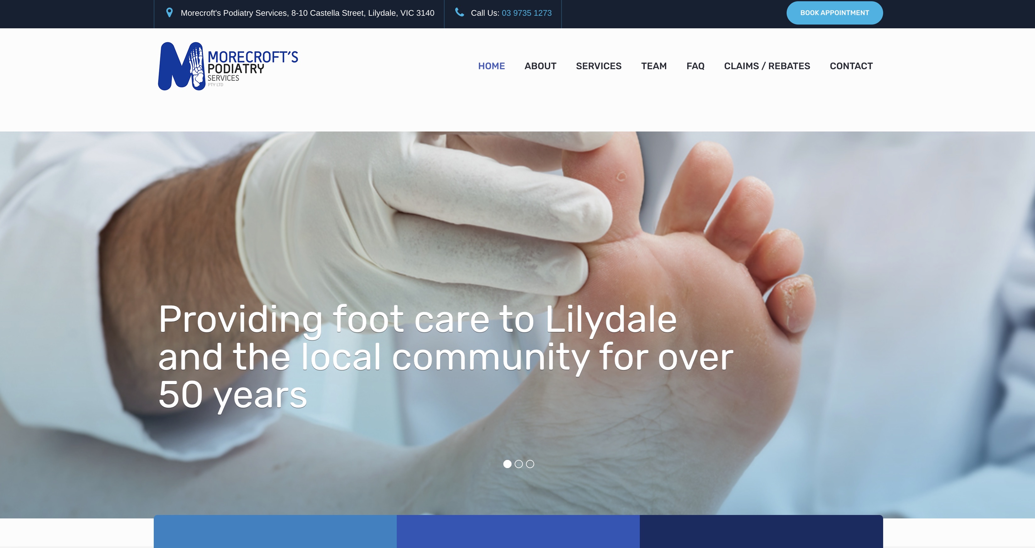 Morecrofts website project image placeholder